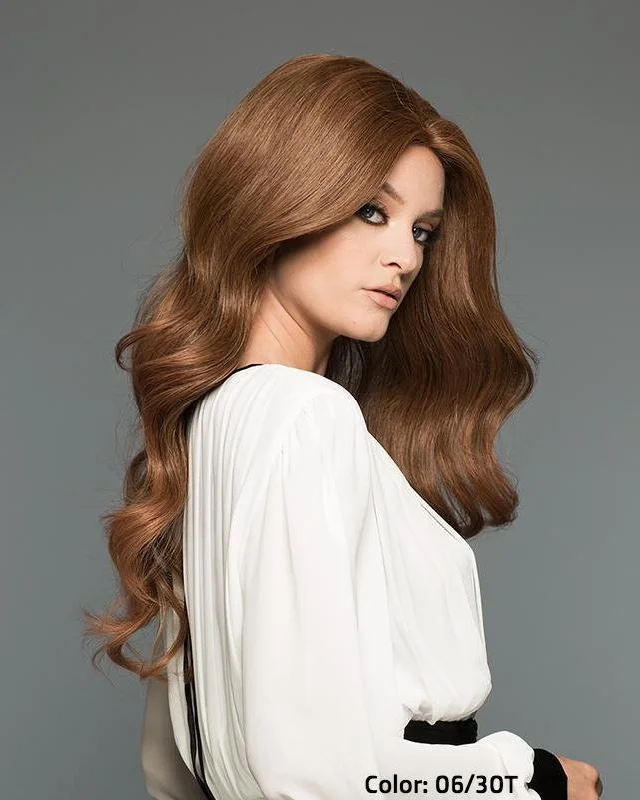 Human - hair wig with a honey - blonde color for a warm and sunny look105SL Amber SL by WigPro - Special Lining