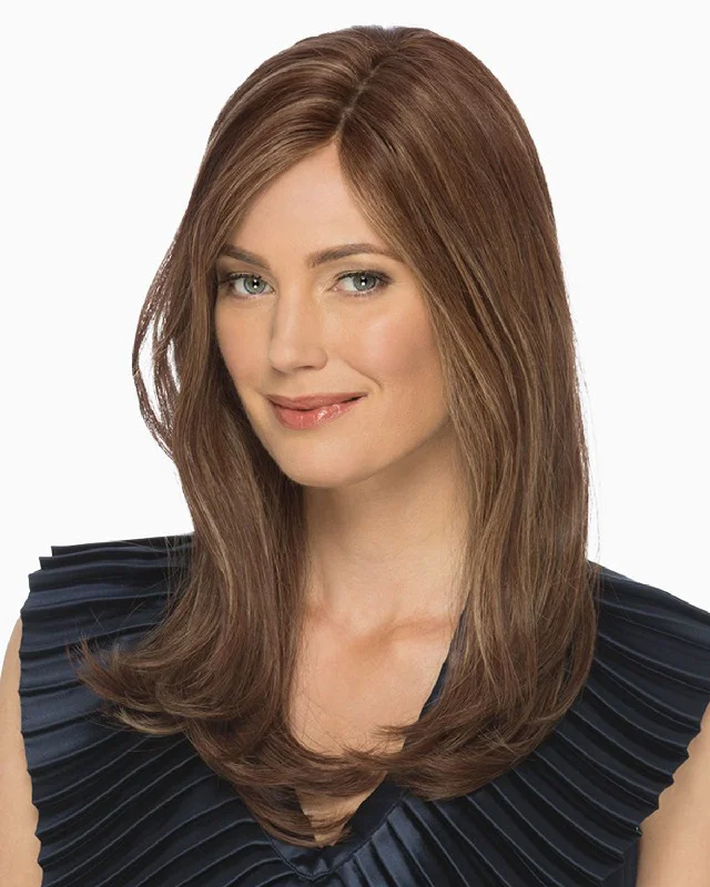 Human - hair wig with a pre - plucked hairline for a more natural lookAngelina | Monofilament Top Remy Human Hair Wig by Estetica