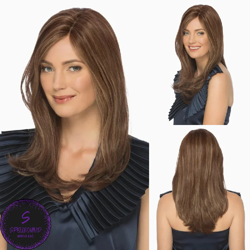 Virgin - human - hair wig with a natural - looking texture for a luxurious feelAngelina Remi Human Hair - Hair Dynasty Collection by Estetica Designs