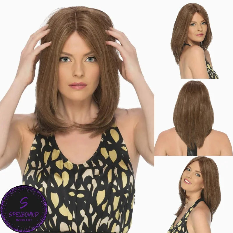 Malaysian - human - hair wig with a smooth and silky textureCeline Lace Front Remi Human Hair - Hair Dynasty Collection by Estetica Designs