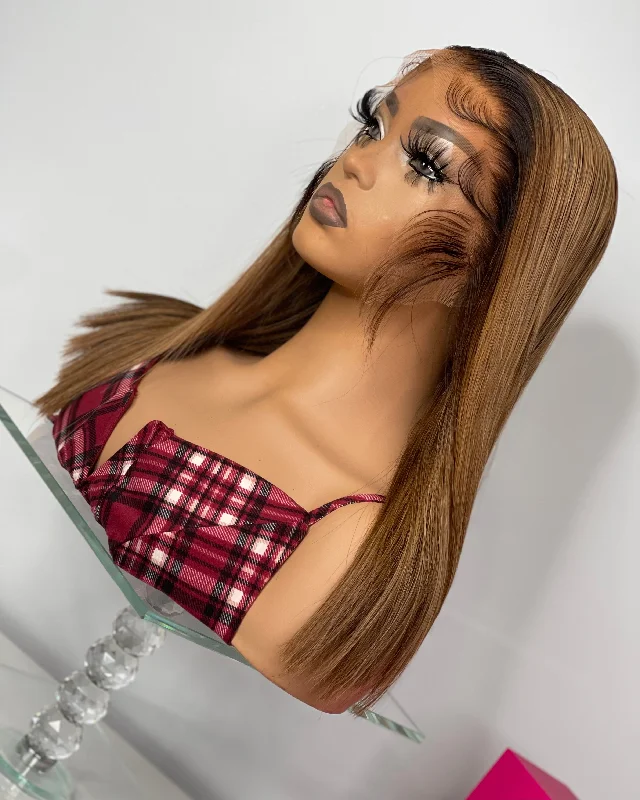 Adjustable - cap colored wig for a comfortable fitFay