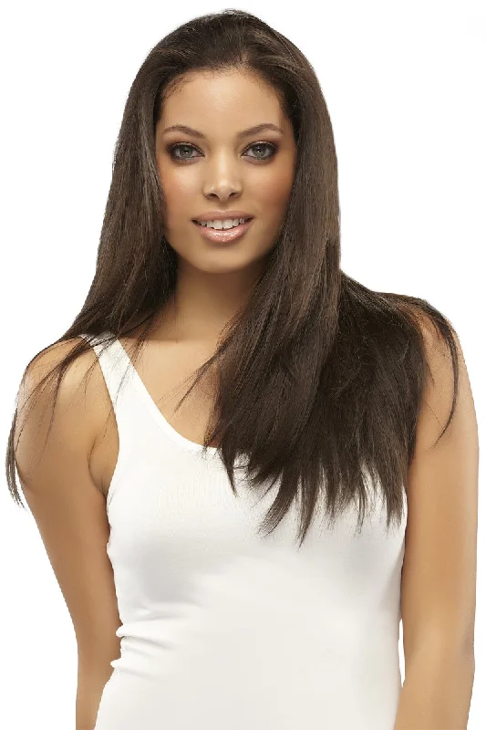 Human - hair wig with a wavy texture for a beachy and relaxed lookEasiHair Extensions - EasiXtend Clip-in Extensions Elite 16 Set (#322) - Remy Human Hair