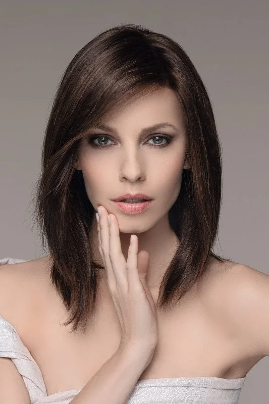 Human - hair wig with a natural - looking root for a more realistic lookEllen Wille Wigs - Trinity Plus - Remy Human Hair