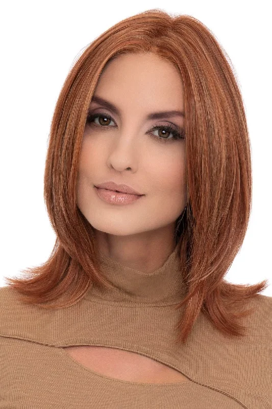 Human - hair wig with a curly texture for a bold and stylish choiceEnvy Wigs - Lisa - Human Hair Blend