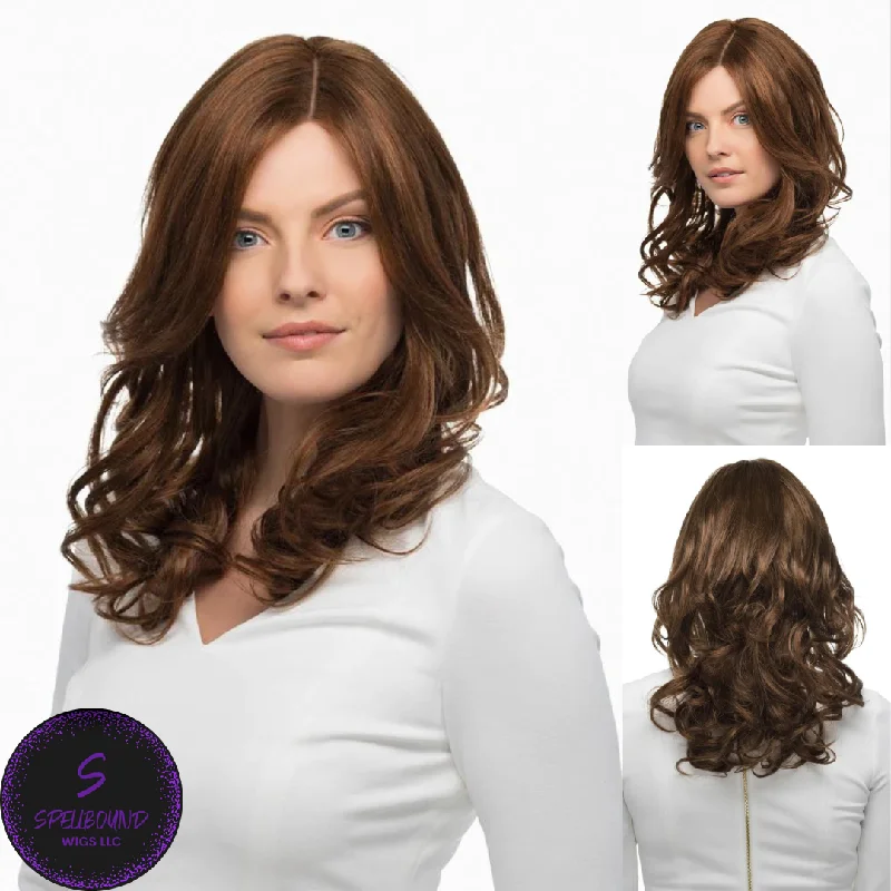 Human - hair wig with a side - part for a more flattering appearanceLiliana Remi Human Hair - Luxuria Collection by Estetica Designs