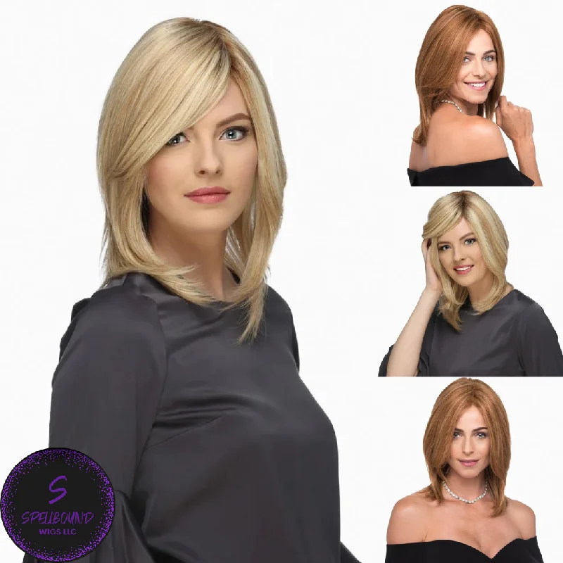 Brazilian - human - hair wig with a full and voluminous lookNicole Remi Human Hair - Luxuria Collection by Estetica Designs