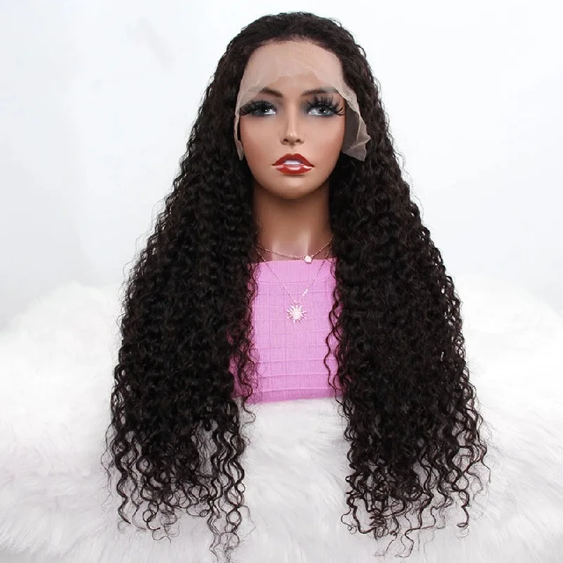 Lace wig with a wavy texture for a beachy lookOceana