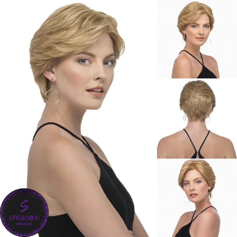 Human - hair wig with a wavy texture for a beachy and relaxed lookSabrina Remi Human Hair - Luxuria Collection by Estetica Designs