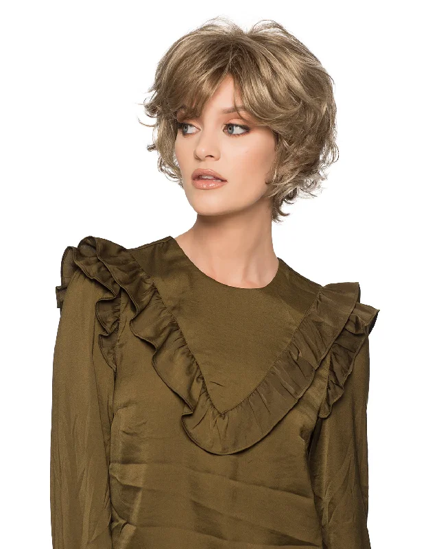 Lace - front bob wig for a seamless hairlineAngel Wig by Wig Pro | Synthetic Fiber