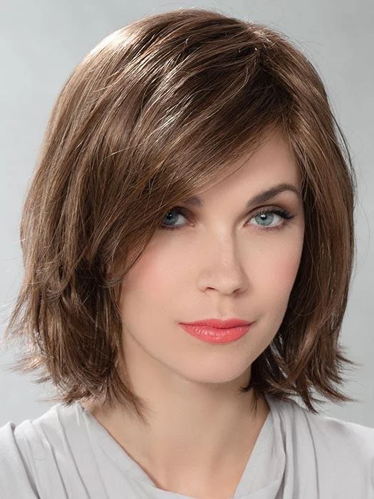 Short - bob wig for a super - sleek and minimalist styleArea | Synthetic Wig (Mono Crown)