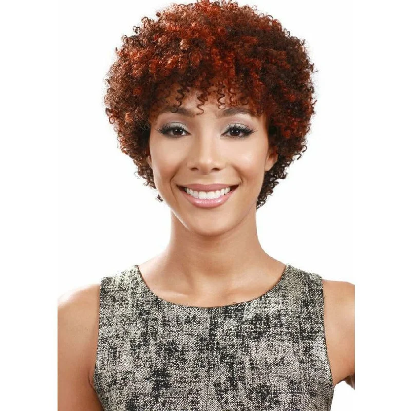 Bob wig for daily wear with a low - maintenance designBobbi Boss 100% Human Hair Wig – MH1236 Disco (1 - Jet Black only)