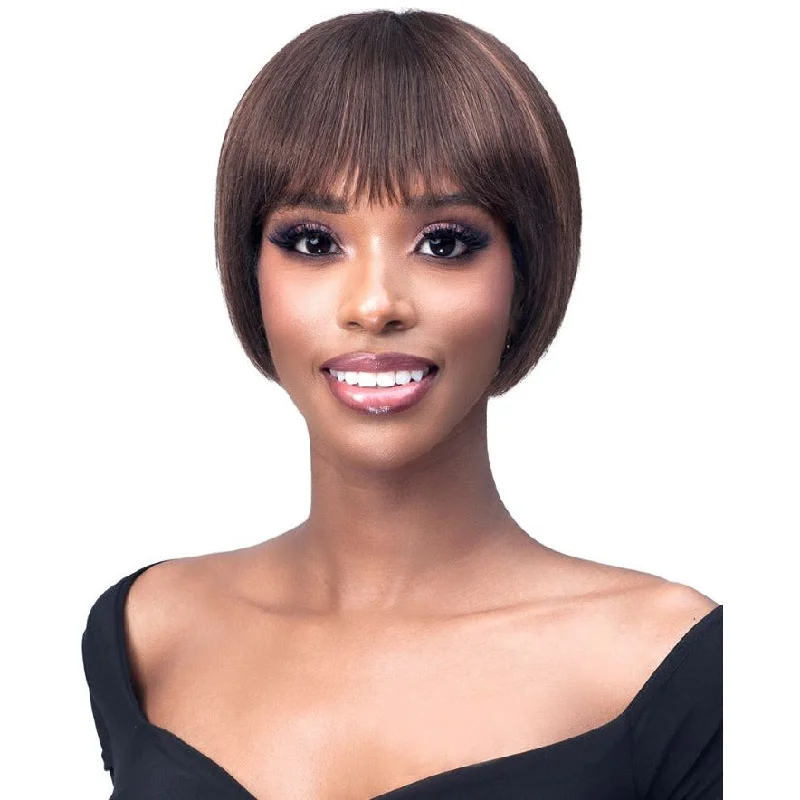 Bob wig with a pixie - inspired cut for a bold and stylish choiceBobbi Boss Stunna Series 100% Unprocessed Human Hair Wig - MH1502 Lyra