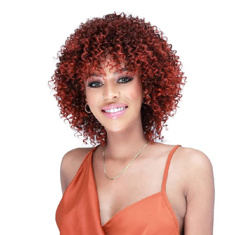 Bob wig with a blunt cut for a modern and edgy styleBobbi Boss Synthetic Wig – M1040 Binta