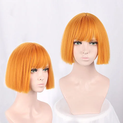 Bob wig with a monofilament cap for a breathable feelBob LoLita Wig Lemon Yellow