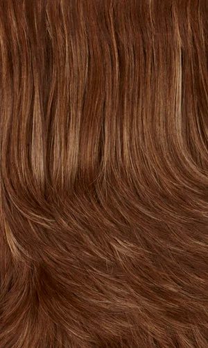 8/14H | Medium & dark brown with dark blonde & subtle auburn highlights