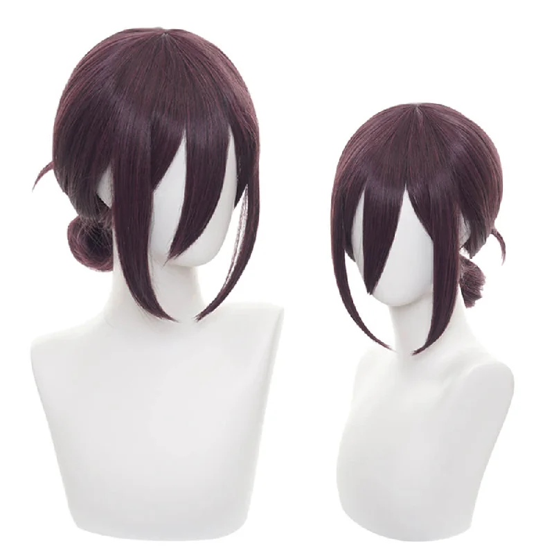 Layered bob wig to add volume and dimensionCosplay Wig - Chainsaw Man - Reze