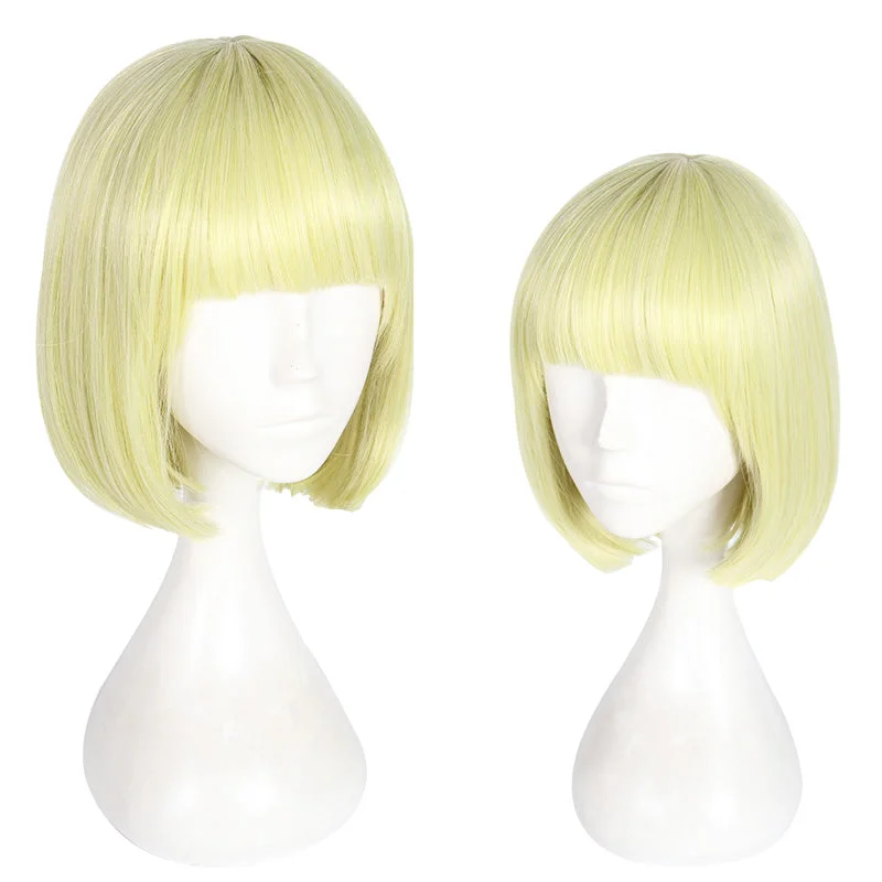 Bob wig with side - swept bangs for a sophisticated lookCosplay Wig - Disney Twisted Wonderland-Rook Hunt