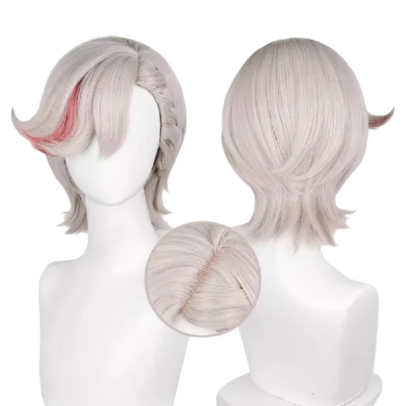 Petite bob wig suitable for women with small facesCosplay Wig - Genshin Impact - Lyney