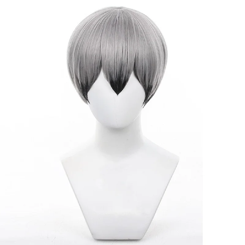 Ash - blonde bob wig for a trendy and cool - toned lookCosplay Wig - Haikyuu - Shinsuke Kita