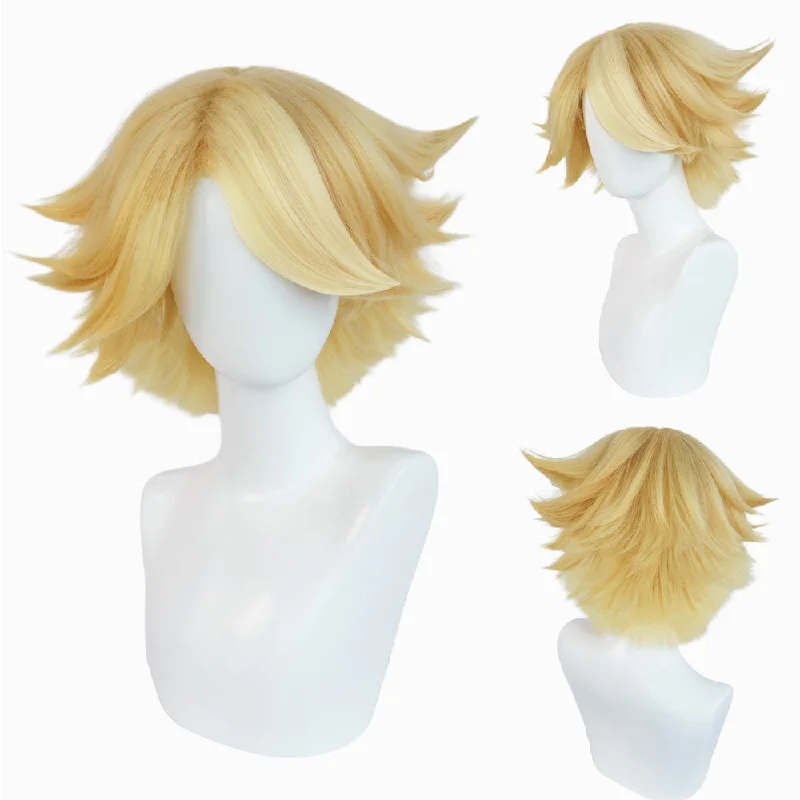 Bob wig with a balayage effect for a natural - looking color transitionCosplay Wig - Hazbin Hotel - Katie Killjoy