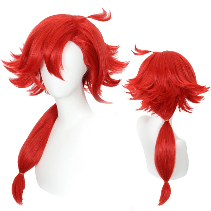 Bob wig for daily wear with a low - maintenance designCosplay Wig - Mobile Suit Gundam:The Witch from Mercury - Suletta Mercury