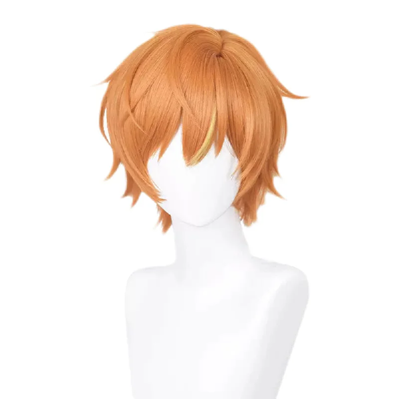 Ash - blonde bob wig for a trendy and cool - toned lookCosplay Wig - Project Sekai-Shinonome Akito