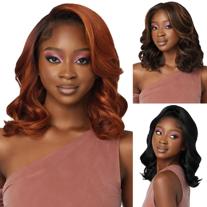 Short - bob wig for a super - sleek and minimalist styleOutre Perfect Hairline 13x4 Lace Frontal Wig - Jeannie