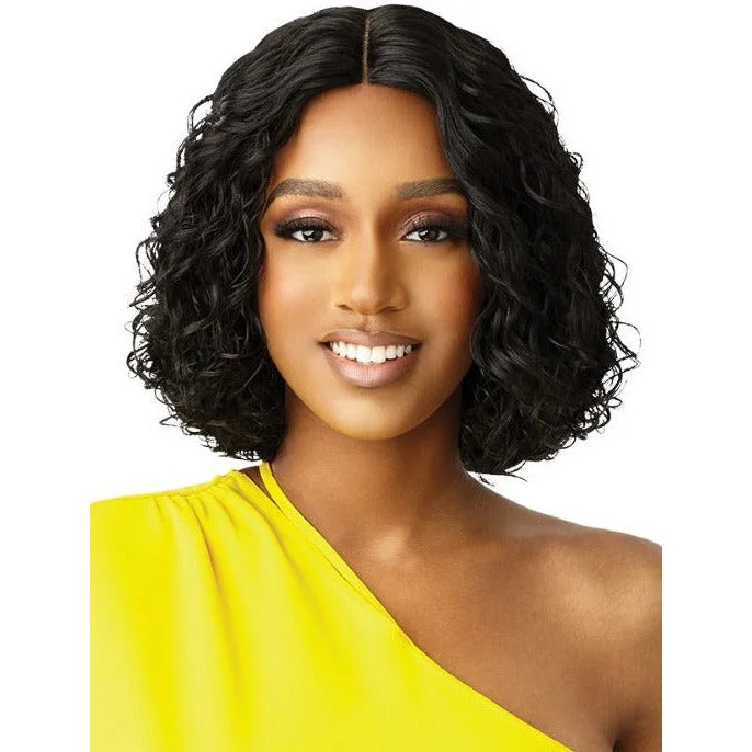 Petite bob wig suitable for women with small facesOutre The Daily Wig Synthetic Lace Part Wig - Dazzlin