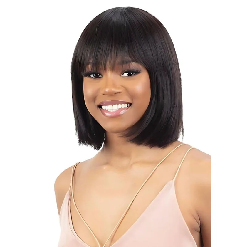 Lace - front bob wig for a seamless hairlineShake-N-Go Golden 100% Human Hair Wig - Debbie