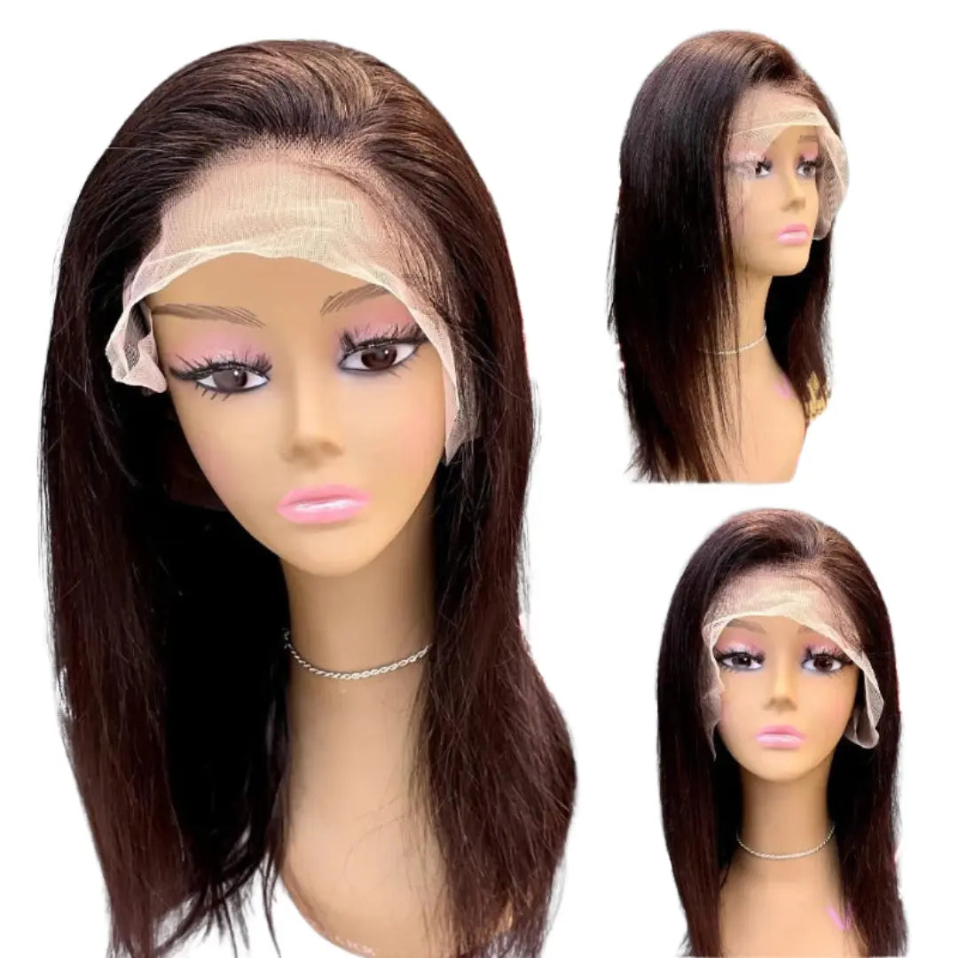 Supreme Hair & Beauty Luxury Raw Human Hair 13X4 Frontal 14" Wig - Lexi