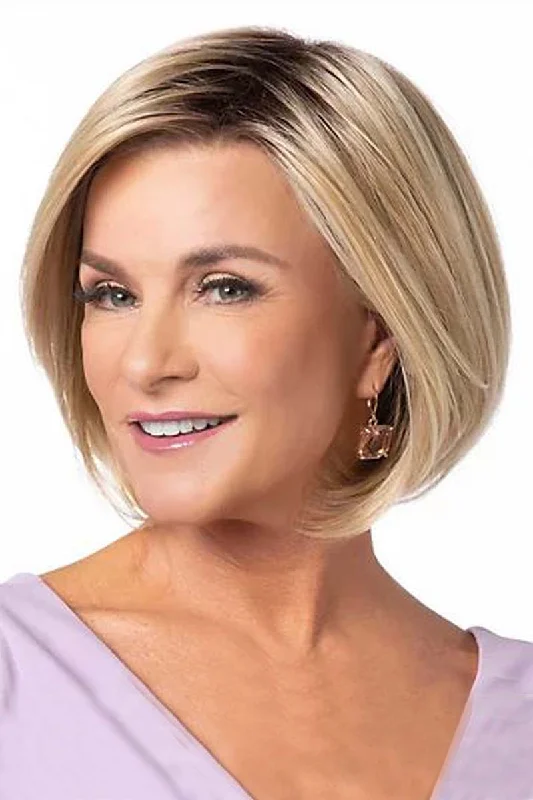 Petite bob wig suitable for women with small facesToni Brattin Wigs - Finishing Touch Wig HF (#349)