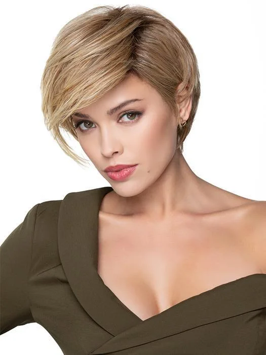 Synthetic long - length wig with a natural - looking textureAngled Pixie |  HF Synthetic Wig (Basic Cap) | CLOSEOUT