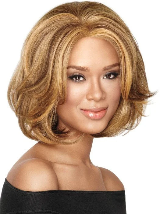 Long - length wig with a platinum - blonde color for a bold and trendy lookBig-Wave Bob by Sherri Shepherd - NOW | CLEARANCE