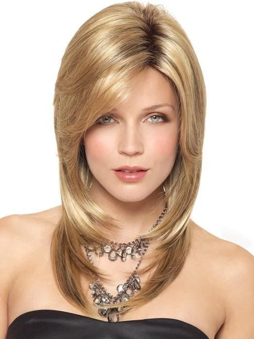 Long - length wig with a honey - blonde color for a warm and sunny appearanceBree by Noriko | CLOSEOUT