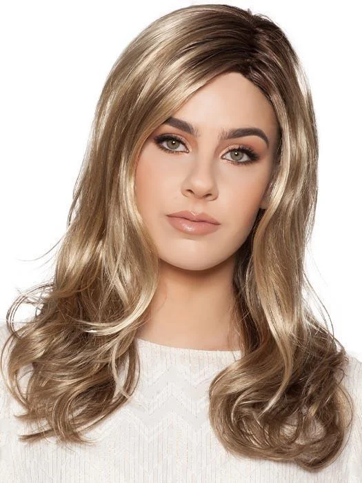 Long - length wig with a middle - part for a classic and elegant styleCamila | Synthetic Lace Front Wig