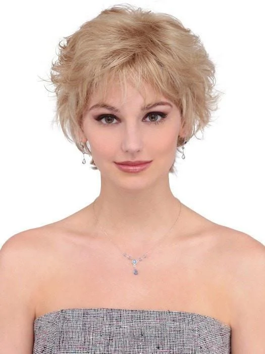 Long - length wig with a curly texture for a bold and stylish choiceChevonne by Louis Ferre | Synthetic (Mono Top) | CLOSEOUT