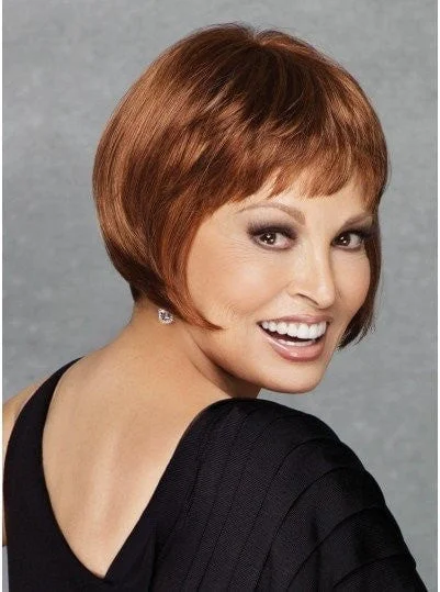 Long - length wig with a wispy fringe for a soft and feminine lookChic by Raquel Welch | Monofilament Crown | CLEARANCE