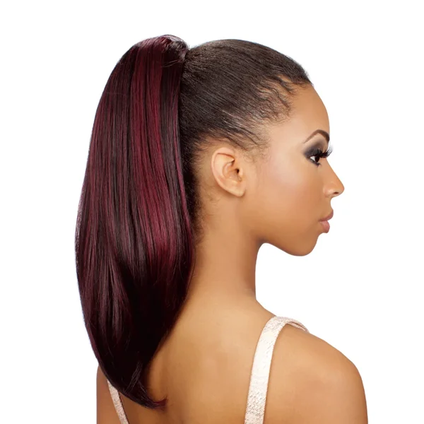 Low - profile ponytails for a sophisticated and understated styleEve Hair Drawstring FHP-69