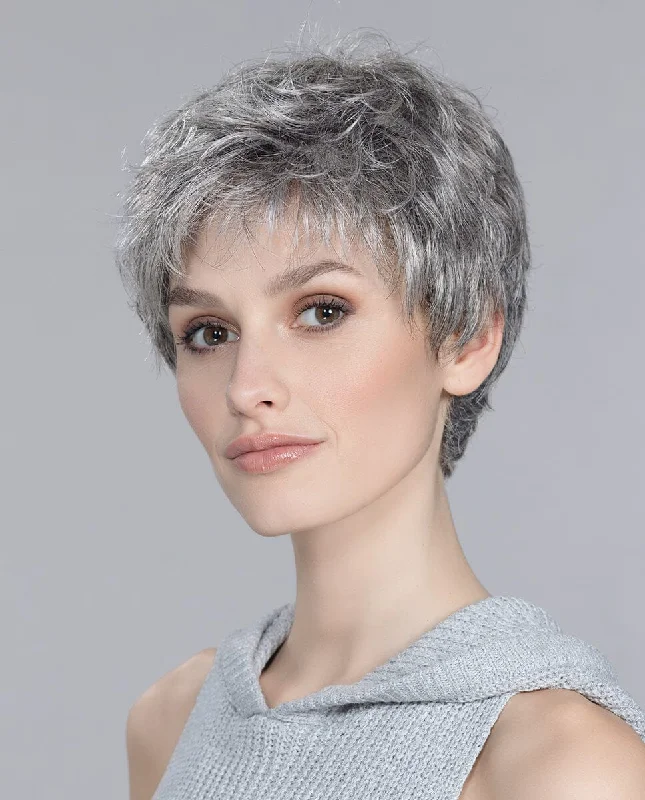 Long - length wig with a curly texture for a bold and stylish choiceFoxy Small Wig by Ellen Wille