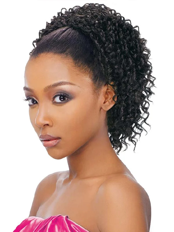 Clip - on ponytails for a quick and convenient hair changeOutre Pretty Quick Pony Ponytail - NENE