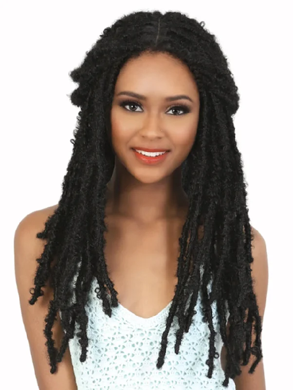 Heat - Resistant Braid & Plait Hair Extensions for Easy StylingBeshe Belle & Brad 2X Touch Up DISTRESSED FAUX LOCS 26 Crochet Braid (C.DSLOC26)