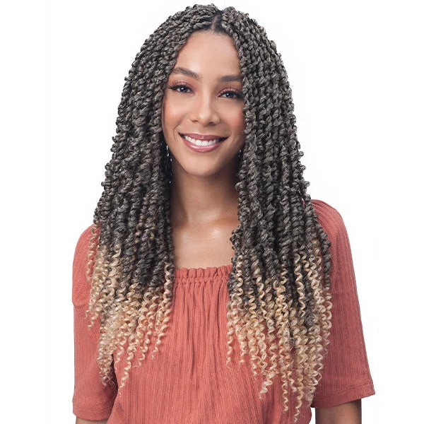 Braid & Plait Hair Extensions for a Formal Evening Event with a Sophisticated StyleBOBBI BOSS BRAID NU LOCS SPRING TWIST 18" 2X [BNULCST-18]