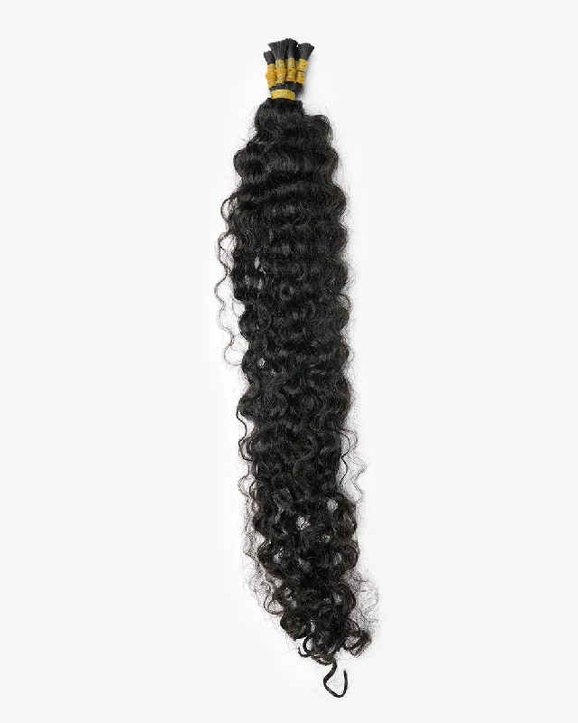 Curly wig with a pre - bleached knot for a natural - looking scalpBulk Raw Curly