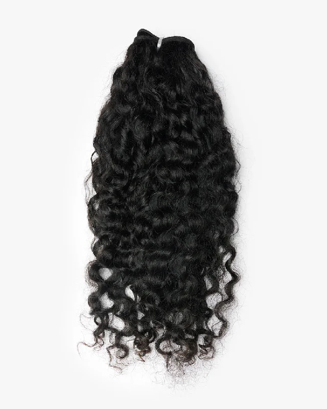 Synthetic curly wig with a tight - curl pattern for a natural lookBurmese Curly