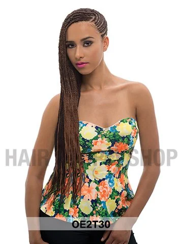 Short - Length Braid & Plait Hair Extensions for a Low - Maintenance and Edgy Look[MULTI PACK DEAL] Janet Collection Caribbean Braid Beauty is Expression 3X Afro Twist Braid 80"- 5pcs