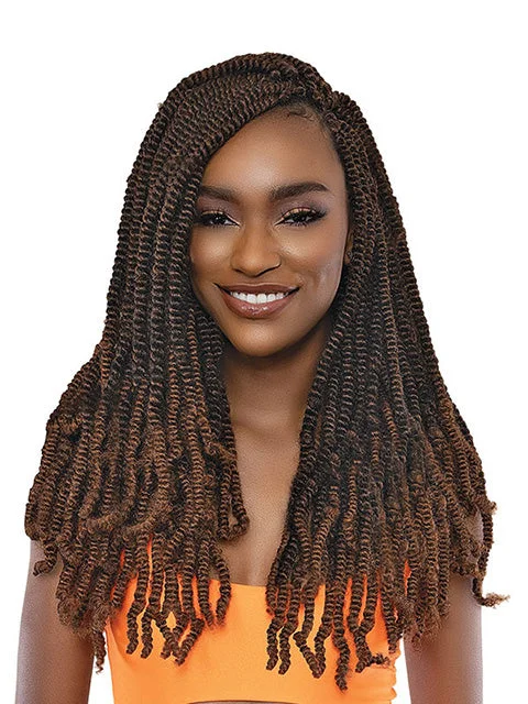 Long - Length Braid & Plait Hair Extensions for a Dramatic and Glamorous Style[MULTI PACK DEAL] Janet Collection Nala Tress 3X AFRO SPRING Crochet Braid 36- 5PCS