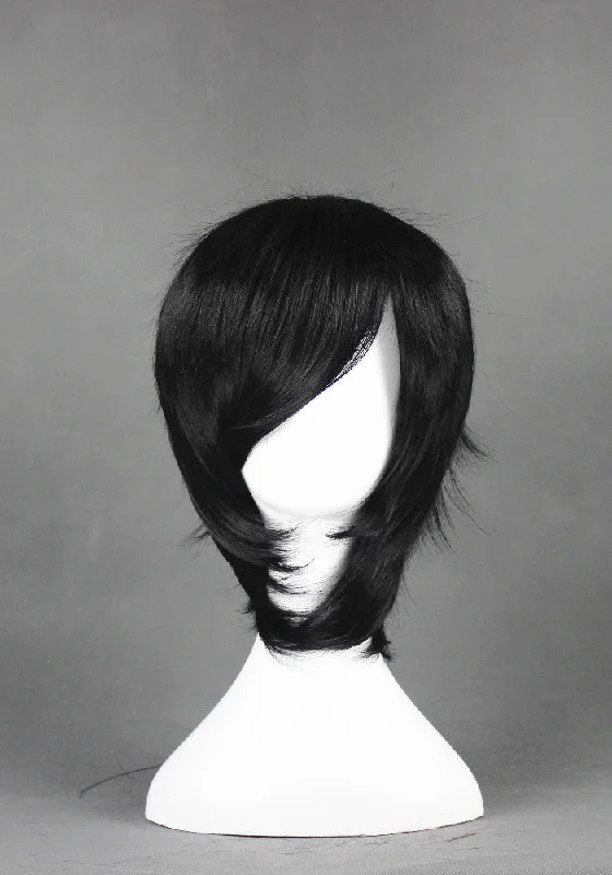 Curly wig with a middle - part for a classic and elegant styleCosplay Wig - Durarara - Orihara Izaya