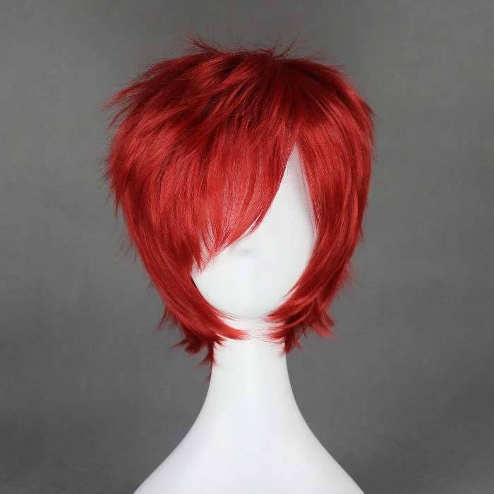 Curly wig with a middle - part for a classic and elegant styleCosplay Wig - Kuroko No Basket - Akashi Seijuro