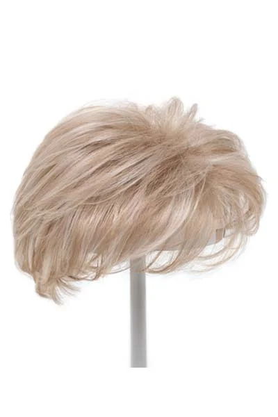 Short wig with a wavy texture for a beachy and relaxed lookEnvy Toppers - Layered