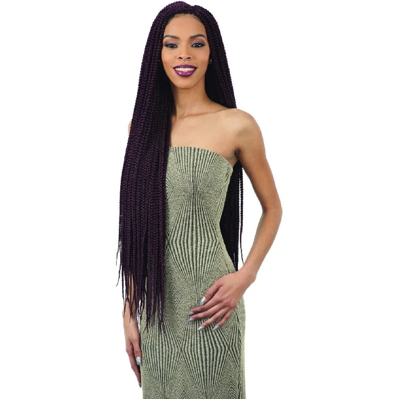 Synthetic Braid & Plait Hair Extensions with a Natural - Looking TextureFreeTress Braids – 2X Medium Box Braid 30" (Color 2 only)